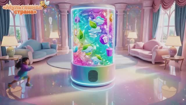 В какой бассейн-гаджет хотел бы нырнуть? Детская ИИ - анимация.