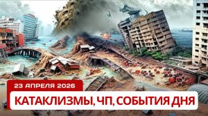 Новости Сегодня 23.04.2026 - Катаклизмы, ЧП, События дня | Россия США Индия Китай Европа