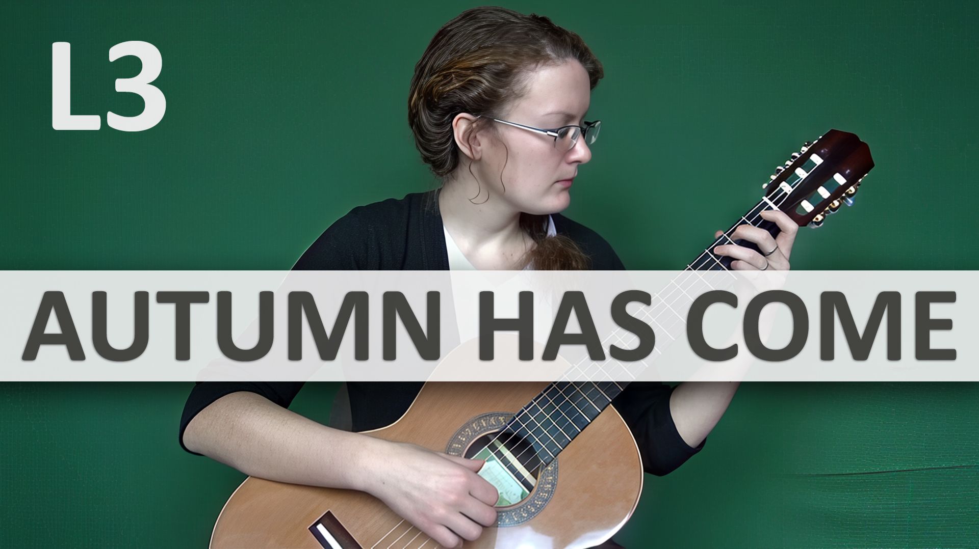 AUTUMN HAS COME А. Чуйко на Гитаре. Исполняет Е. Сафонова | GuitarMe School Уровень 3