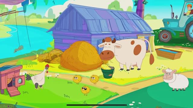 Простоквашино | Часть 1 | На ферме | Игры | Видео для детей | Мультики для детей | Игры