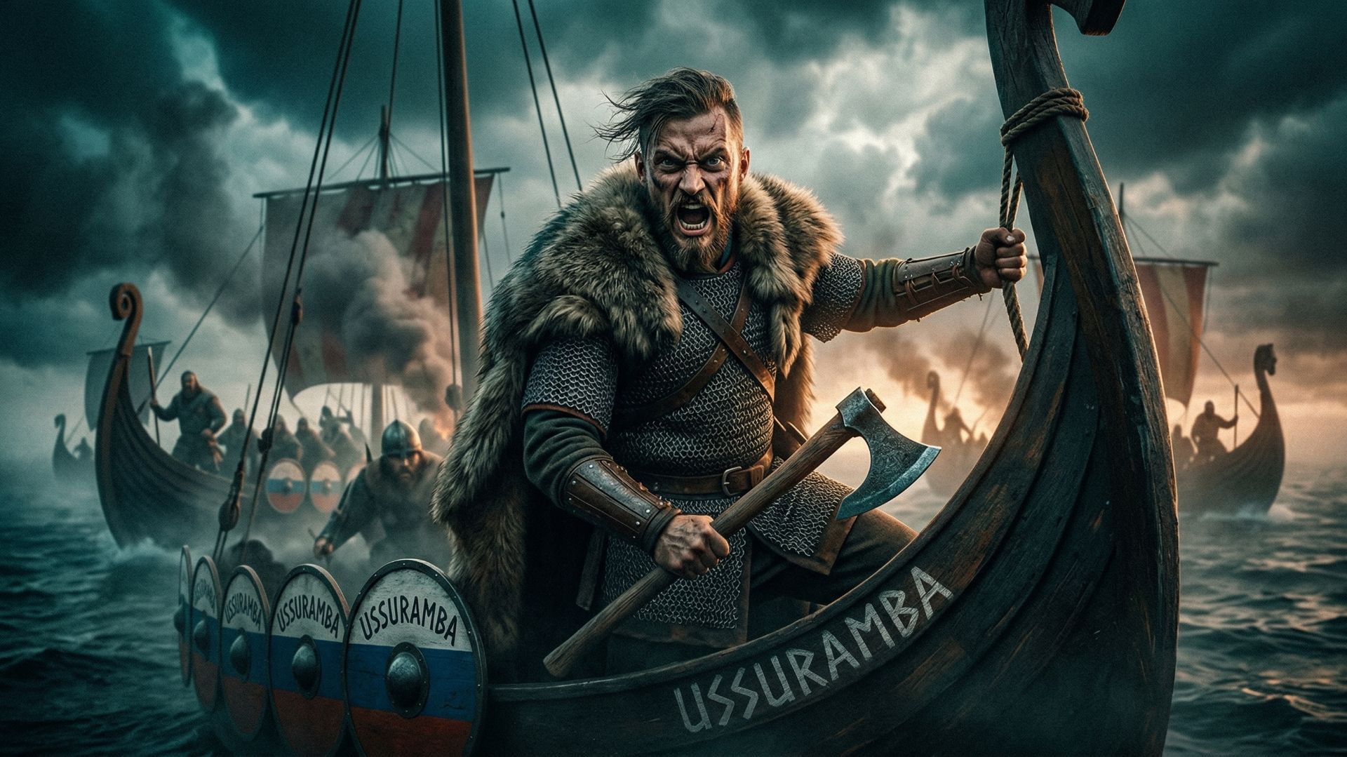 Корабли в тумане (A New Viking Rock Song ) - Ussuramba