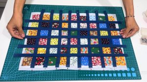 Декор для кухни: сервировочный коврик из обрезков ткани. Красивый проект в технике пэчворк для дома