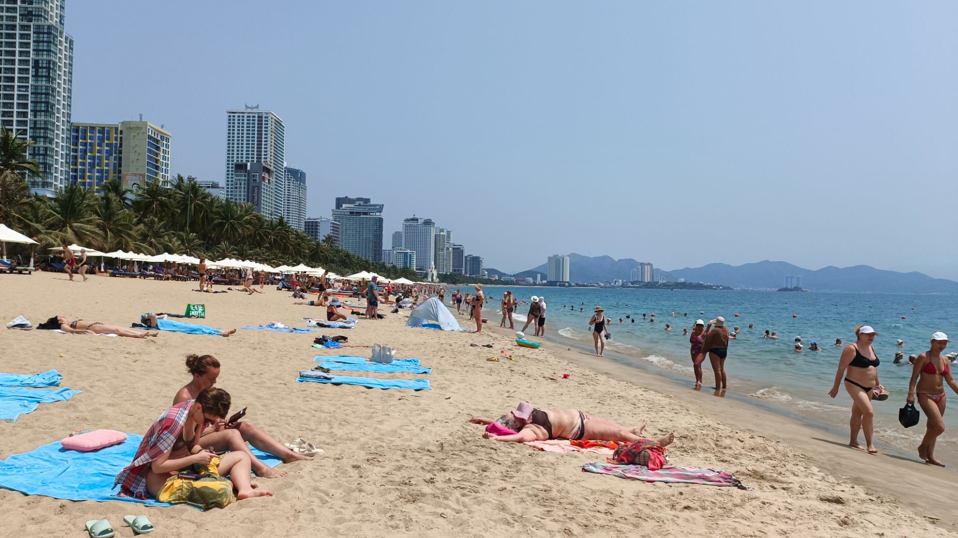 НЯЧАНГ 23 АПРЕЛЯ ✅ВЬЕТНАМСКАЯ АНАПА! 😎ВОЗДУХ +32, МОРЕ +28🌊ОБСТАНОВКА НА ПЛЯЖАХ,ЦЕНЫ В МАГАЗИНЕ