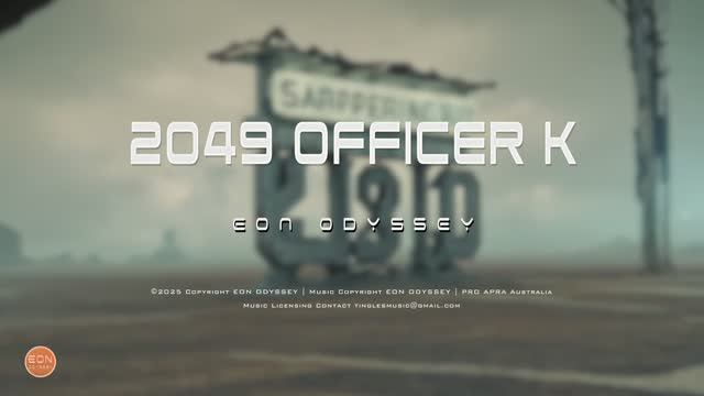 2049 Officer K - Blade Runner Vibes： Futuristic Soundscapes.
