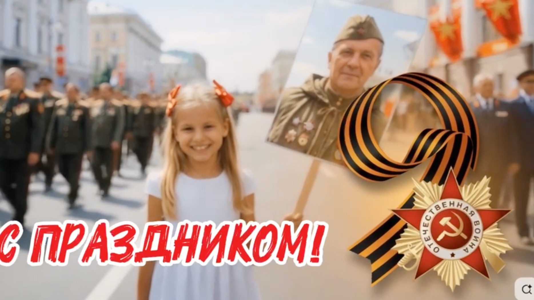 КИНО О ПОБЕДЕ Создание киноцитат, кино открыток  и роликов