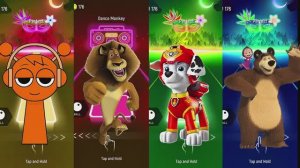 Щенячий патруль против Райдера! 🐾 Скай, Чейз и Крепыш в Tiles Hop под Coffin Dance