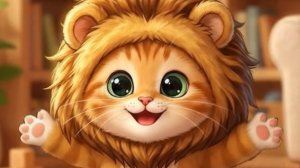 Котёнок львёнок. Танцуем вместе с котиком!