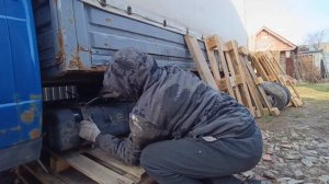 установка замена бензобака на газель