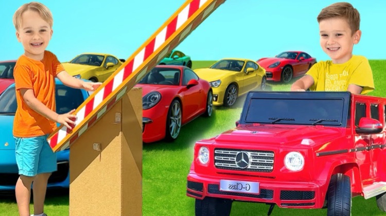 Челлендж 50 машин для детей