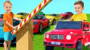 Челлендж 50 машин для детей