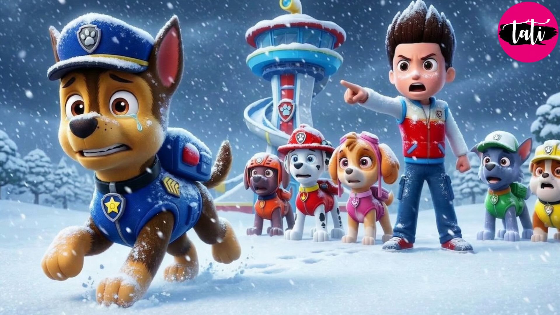 Щенячий патруль и Маршалл. Залипательное видео. Мультфильм для детей и малышей. Анимация 451