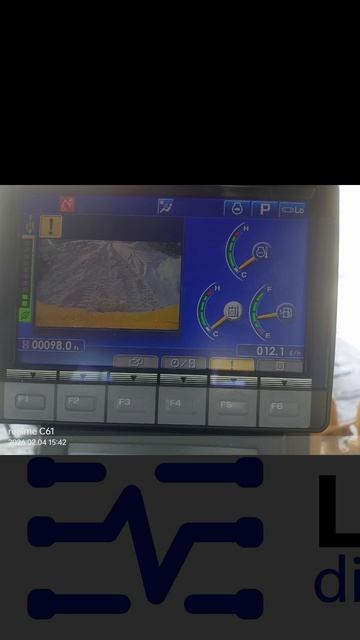 KOMATSU экскаватор. Низкое давление масла. Дисплей. Диагностика в Перми +79963252951.