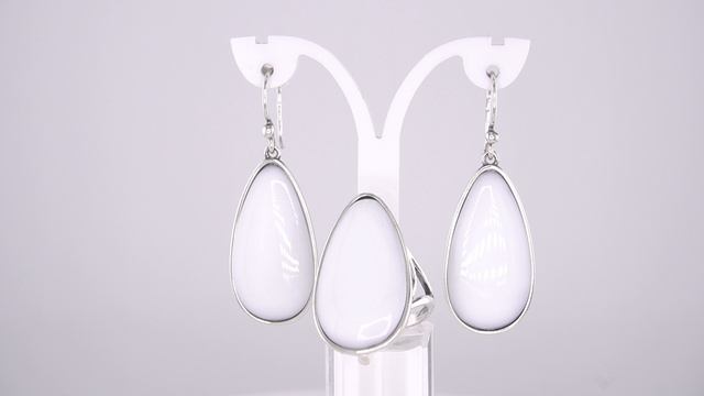 Комплект: Серьги арт.33317554 и Кольцо арт.23317554