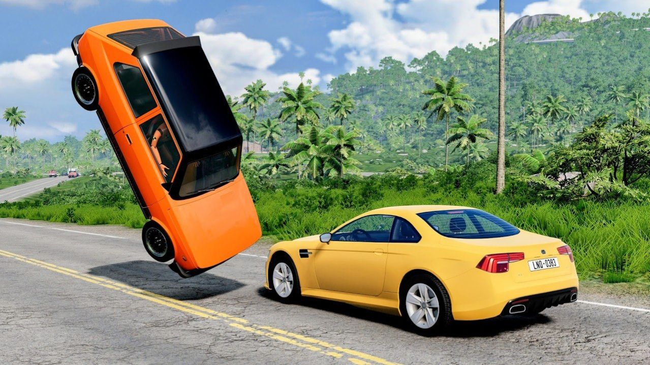 Машинки летают и прыгают! Развивающие мультики Машины помощники. Мультфильмы про машинки