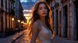 At the end of a gloomy day