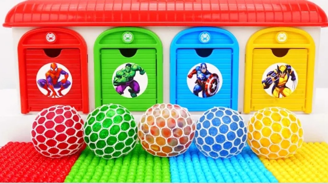 Мультики для Детей/Учим Цвета с Супергероями, Щенячим патрулём/Развивающий мультфильм для Детей