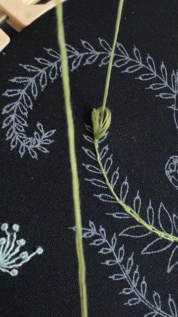 Шов ленивая ромашка, вышивка для начинающих, арт. WB 642655484