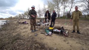 Отдых и Рыбалка С Друзьями на реке Дон! Апрель! Готовим в Казане! Проводим соревнования Ловим Рыбу!