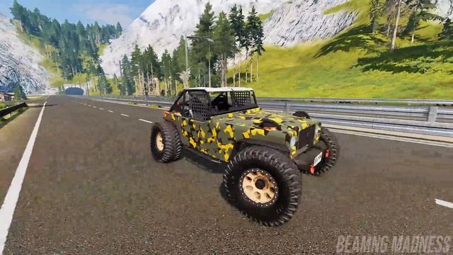 машина против дороги с гвоздями