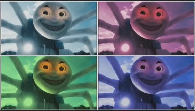 Паровозик Томас МУЛЬТИКИ ПРО ПОЕЗДА Битва выбери свой цвет 🚂🌈