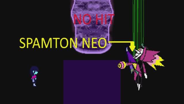 Спамтон НЕО без урона  SPAMTON NEO NO HIT  DELTARUNE