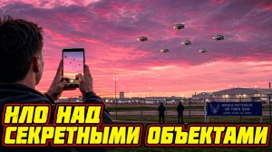 Над базой Райт-Паттерсон засняли группу странных НЛО сразу после исчезновения её бывшего начальника