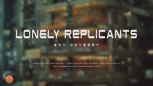 Lonely Replicants - Blade Runner Vibes Futuristic Soundscapes.