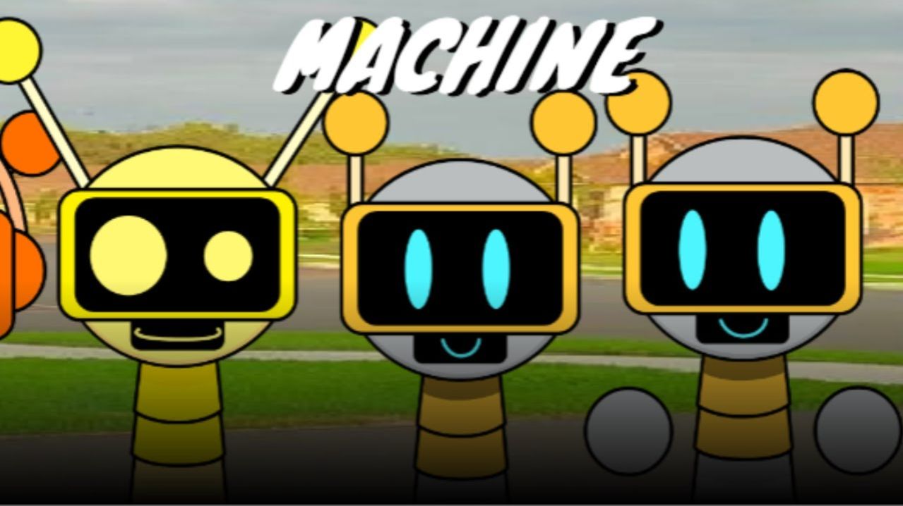 'machine' - Sprunki: FUNBOTTED - Mix