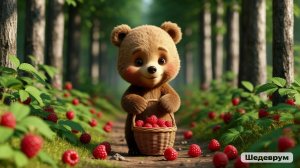 Мультик детский Лесные друзья, развивающие мультики и песенка для детей.