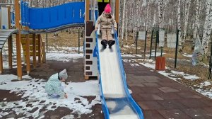 Детская площадка:) Погуляли, поиграли 🤩🤩🤩