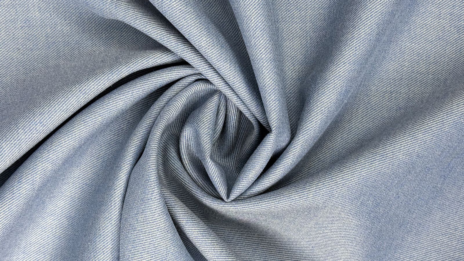 Костюмная поливискоза Светлый джинс