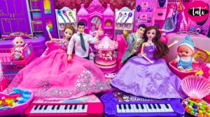 Играем в игрушки из мультика принцесса кукла Барби. Мультфильм для детей. ASMR АСМР