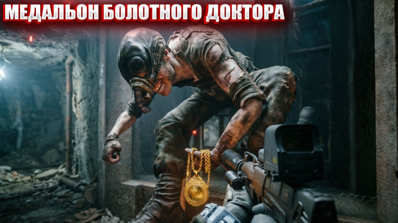 МЕДАЛЬОН БОЛОТНОГО ДОКТОРА 64  СТАЛКЕР НАРОДНАЯ СОЛЯНКА OGSR 2026