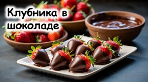 Клубника в шоколаде