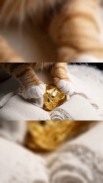 Раскопки в Домашних Условиях 🐾💎 (Золото Истера) | Kinetic Sand Treasure Hunt #shorts #asmr