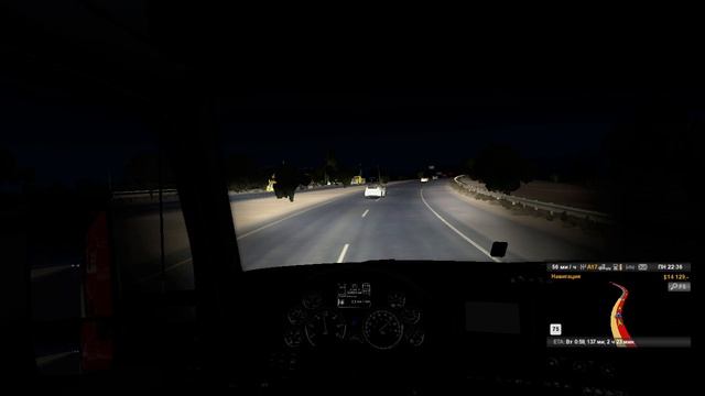 57) American Truck Simulator Ричстакер (53т) 222ми Phoenix (AZ) - Yuma (AZ)