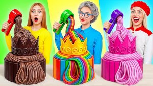 Кулинарный Челлендж# Я против Бабушки # Творческие Кулинарные Идеи от Candy DO