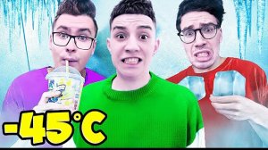 КТО ПОСЛЕДНИЙ ЗАМЕРЗНЕТ ЧЕЛЛЕНДЖ ! Видео Влада Бумага а4 А 4 Bumaga