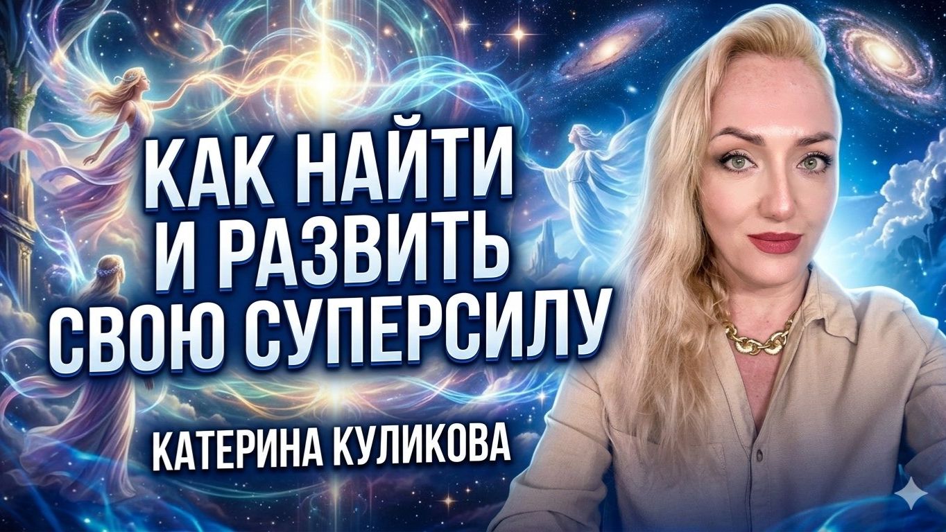 Как найти и развить свою суперсилу? Катерина Куликова