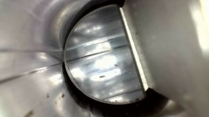 Ствол Сайги 308 в бароскоп после пасты iosso