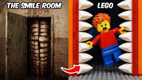 ЛЕГО Комната улыбок Превращаем монстров Тревора Хендерсона в творения из LEGO