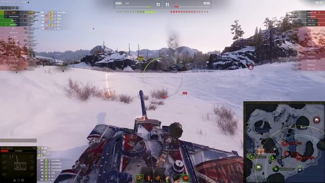 T803 ● Тяж-пулеметчик остался один на фланге! И вот что из этого получилось