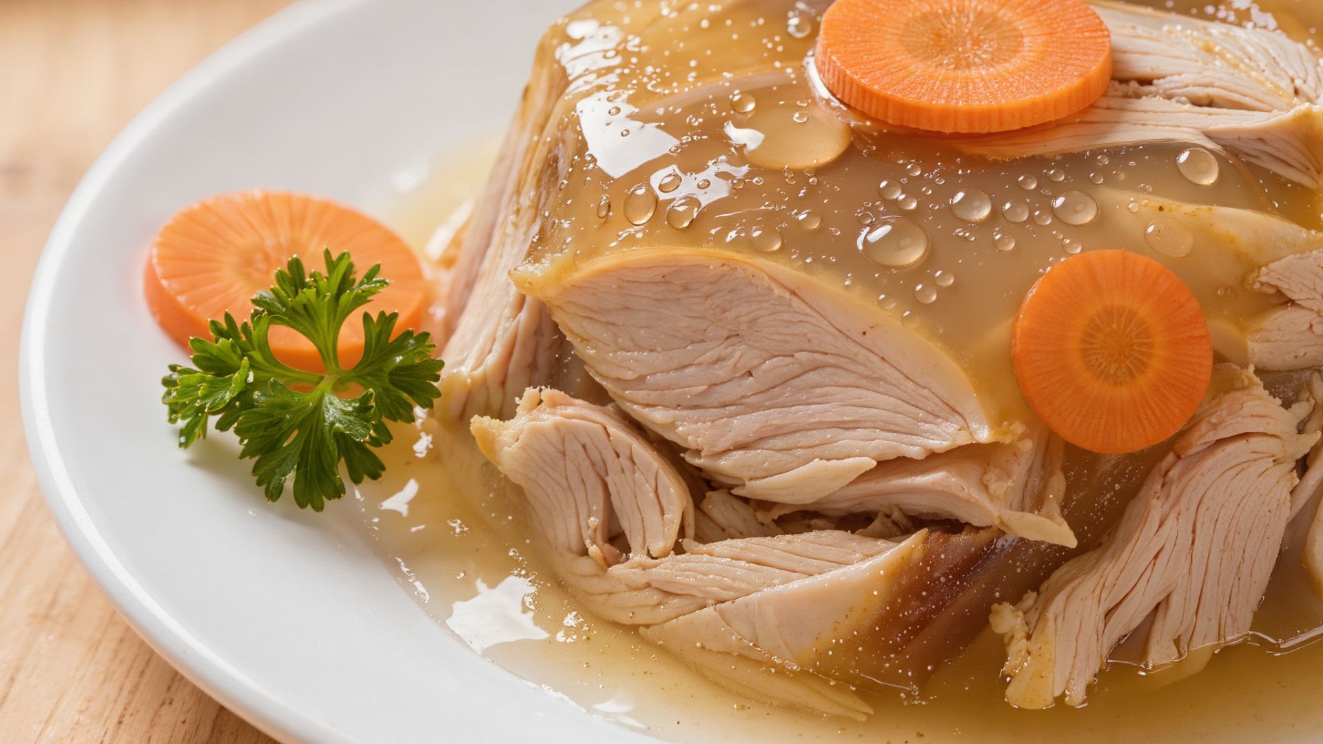 Нежный холодец из курицы