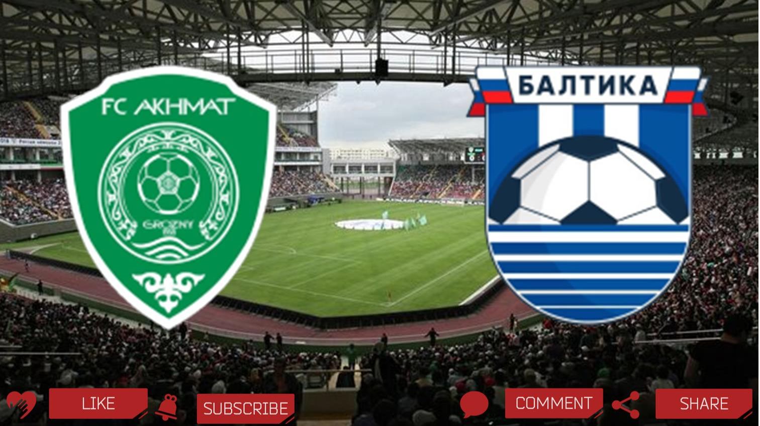 Ахмат - Балтика | Текстовая трансляция
