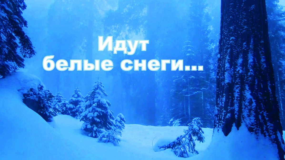 Идут белые снеги.