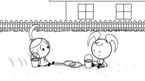 Kids Play Hide N Seek at the Playground with EK Doodles !!!