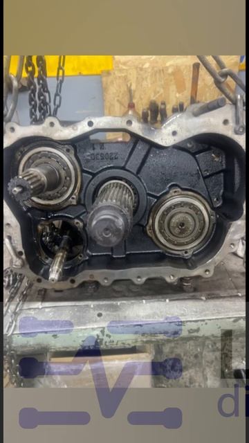 Развалился синхрон заднего демультипликатора. Ремонт КПП грузовиков в Воскресенске.