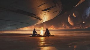 A Campfire on Another Planet ｜ Cinematic Space Ambient