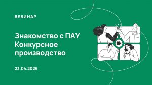 23.04.26, Знакомимся с программой «ПАУ», процедура КП