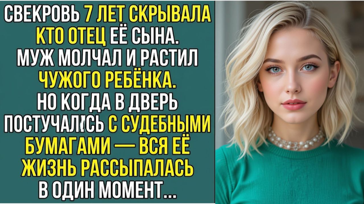 Истории из жизни МУЖ СЕМЬ ЛЕТ РАСТИЛ ЧУЖОГО СЫНА Аудиокниги слушать онлайн бесплатно